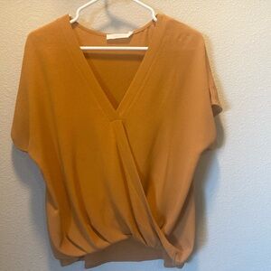 Lush twist front blouse